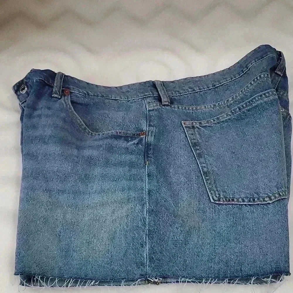 ☆☆☆ Denim boyfriend shorts